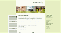 Desktop Screenshot of kreft-stranghoener.de