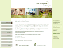 Tablet Screenshot of kreft-stranghoener.de